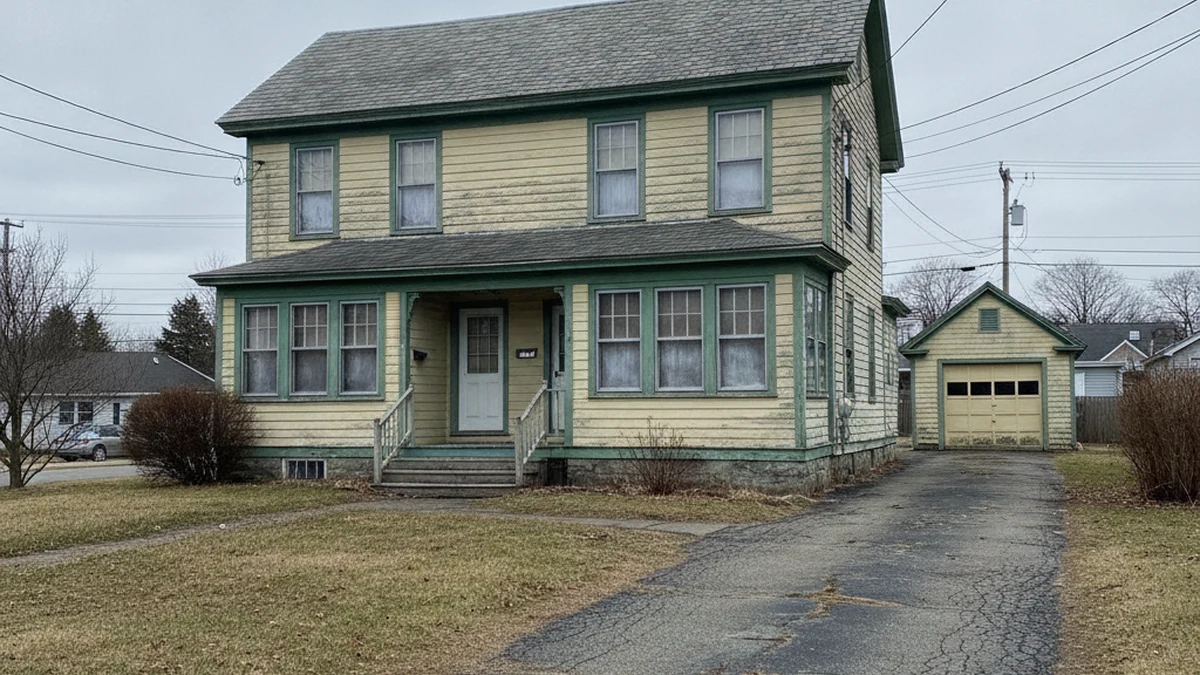 Window cleaning Ansonia Connecticut lower Naugatuck Valley two-family older residential hard water